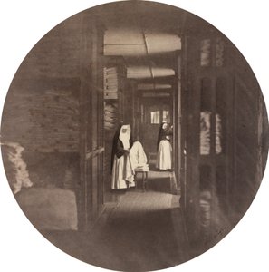 Asile Impérial de Vincennes: la Lingerie, 1859 da Charles Nègre