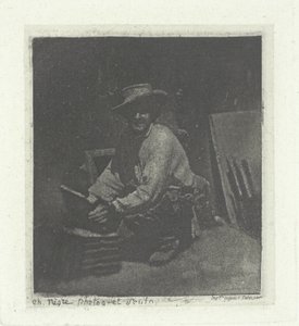Muratore in ginocchio da Charles Nègre