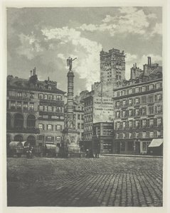 Parigi, Place de Châtelet da Charles Nègre