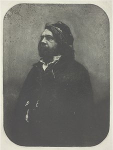 Ritratto di Théophile Gautier secondo Nadar, c. 1857, stampato 1982 da Charles Nègre