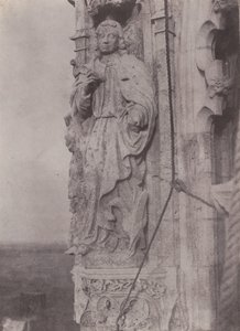 San Giovanni Evangelista, Cattedrale di Chartres, c. 1854 da Charles Nègre