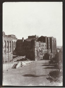 Il Palazzo del Papa, Avignone da Charles Nègre