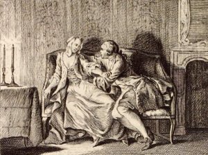 La preghiera di San Giuliano da Charles Nicolas Cochin