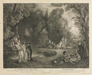 Il Boschetto di Bacco, 1727