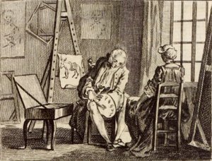 Le Bât da Charles Nicolas Cochin