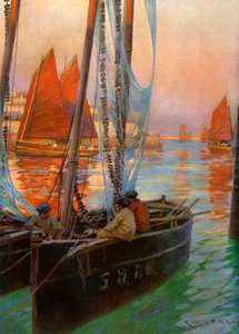 Barche da Pesca di Brest, 1907