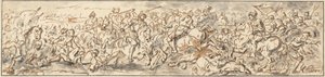Battaglia di cavalleria da Charles Parrocel