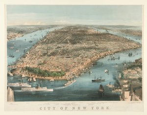 Città di New York da Charles Parsons