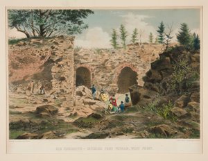 Vecchie casematte - interno Fort Putnam, West Point