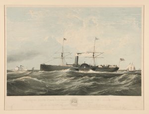 La nave a vapore degli Stati Uniti Baltic