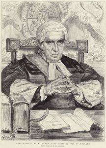 Lord Russell di Killowen (litografia) da Charles Paul (after) Renouard