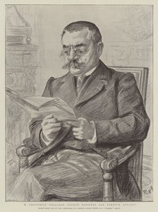 M Theophile Delcasse, Ministro degli Esteri francese