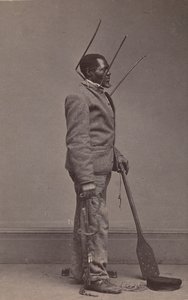 Wilson, schiavo marchiato da New Orleans, 1863 da Charles Paxson