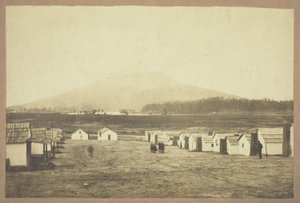 Senza titolo (Campo militare, forse dalla battaglia di Lookout Mountain, Chattanooga, Tennessee) da Charles Peck