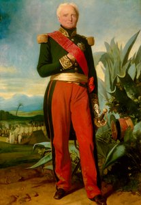 Ritratto a figura intera di Thomas Robert Bugeaud de la Piconnerie, Duca di Isly nel 1844, maresciallo di Francia nel 1843 Governatore Generale dell