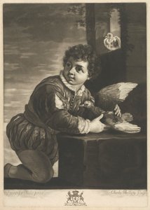 Ragazzo con uccello