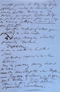 Pagina 303 del pamphlet di Baudelaire 