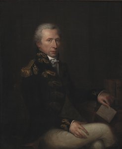 Ritratto del collezionista console Hans West da Charles Pièrre Verhulst