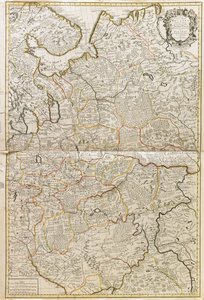 Mappa della Moscovia da Charles Price