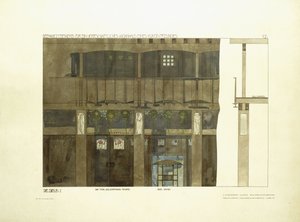 Ingresso, c.1901 da Charles Rennie (after) Mackintosh