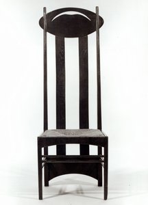 Sedia con schienale alto, c.1897