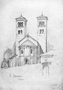 S. Abondio, Como, 1891 da Charles Rennie Mackintosh