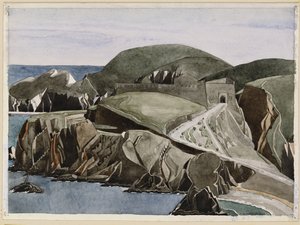 La strada attraverso le rocce, c.1926-27 da Charles Rennie Mackintosh