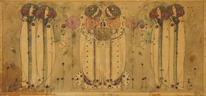 Il brindisi, 1900 da Charles Rennie Mackintosh