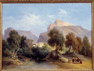Una cartoleria nella valle di Saint Pons da Charles Renoux