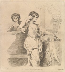 Donna alla sua toilette