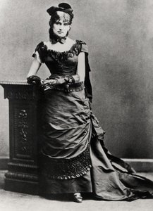 Berthe Morisot (1841-95) (foto in bianco e nero) da Charles Reutlinger