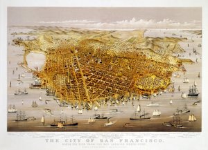 La città di San Francisco da Charles Richard Parsons