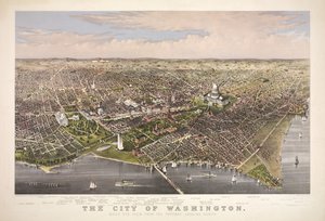 La città di Washington, pub. 1876