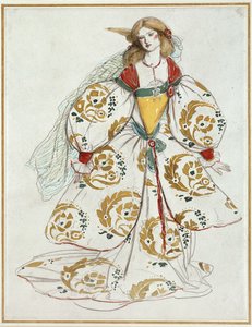 Bozzetto di costume da Charles Ricketts