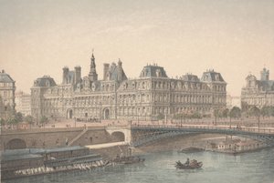 Hotel de Ville, Parigi da Charles Riviere