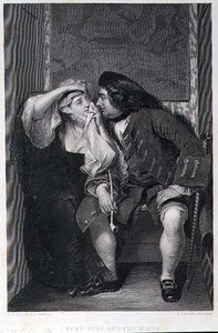 Zio Toby e la vedova, inciso da Lumb Stocks da Charles Robert (after) Leslie