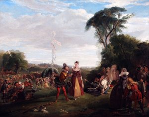 Il giorno di maggio al tempo della regina Elisabetta (1821) da Charles Robert Leslie