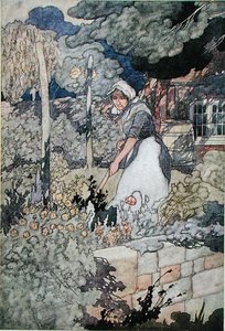 Un giardino di cottage, pubblicato nel 1912 da Charles Robinson