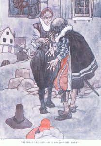 Tra i due cittadini crebbe una controversia da Charles Robinson