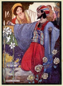 Illustrazione per Il Rubaiyat di Omar Khayyam da Charles Robinson