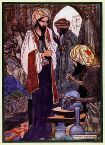 Illustrazione per Il Rubaiyat di Omar Khayyam da Charles Robinson