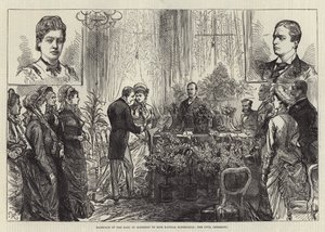 Matrimonio del Conte di Rosebery con Miss Hannah Rothschild, la cerimonia civile