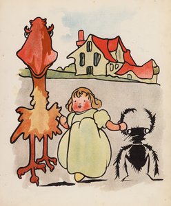 Nonsense: Bambino, uccello e scarabeo a passeggio da Charles Robinson