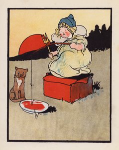 Nonsense: Bambino che pesca in un piatto da Charles Robinson