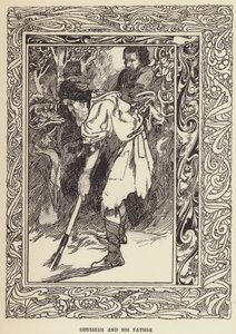 Odisseo e suo padre da Sir John Charles Robinson