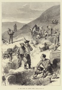 Sul pendio del collo di Laing, sera, 28 gennaio da Sir John Charles Robinson