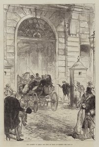 Il tentativo di sparare al re di Spagna a Madrid da Sir John Charles Robinson