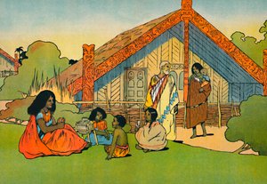 La casa dei Maori, 1912