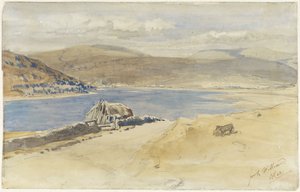 Veduta del Loch Linnhe presso Fort William, Scozia da Charles Rochussen