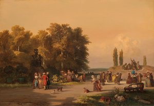 Parco nei dintorni di Parigi